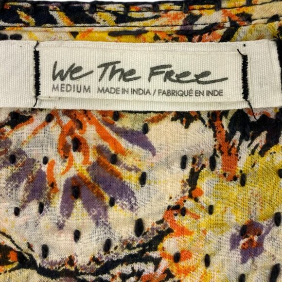 Free People Cool Meadow Peasant Blouse - Picture 11 of 15